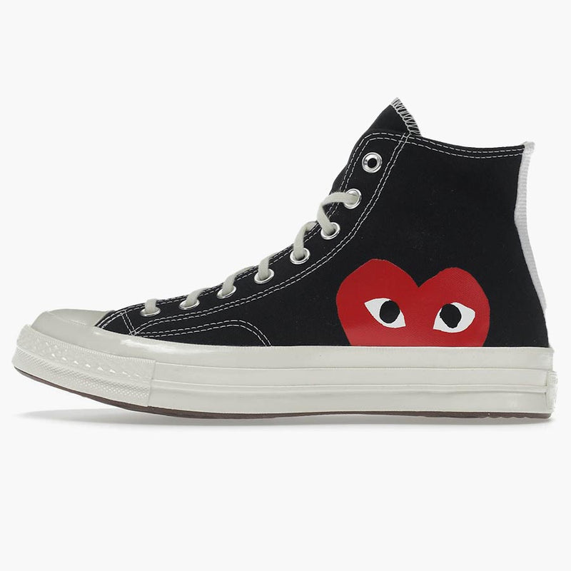 Chuck Taylor All Star 70 Hi Comme des Garcons PLAY Black