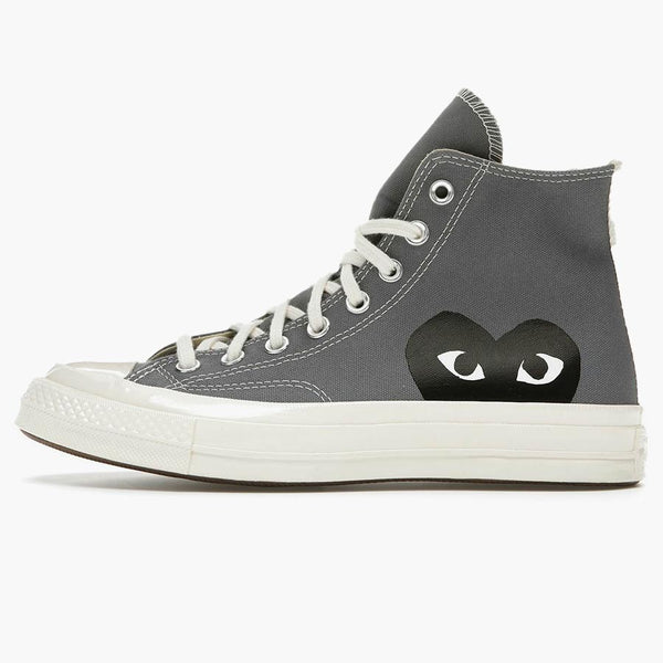 Chuck Taylor All Star 70 Hi Comme of the Garcons Play Gray