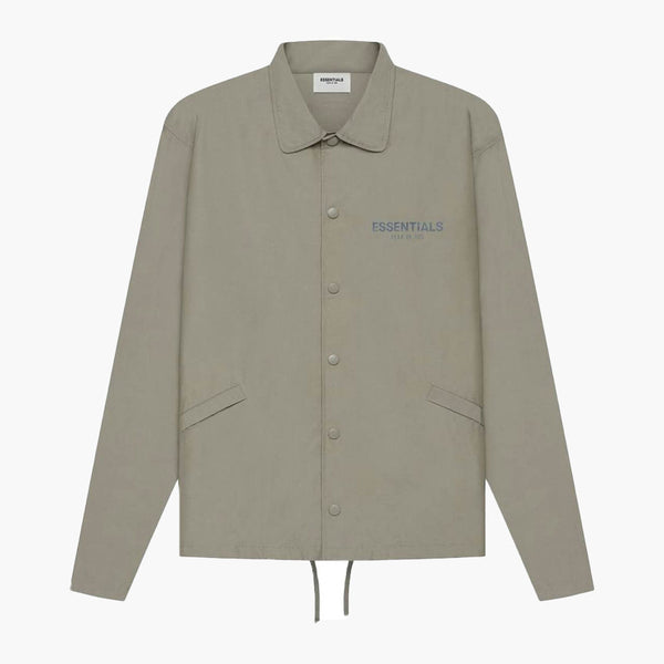 Coach Jacket (SS21), Taupe front
