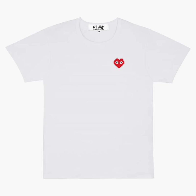 Comme Des Garcons Play X Invader T-shirt White