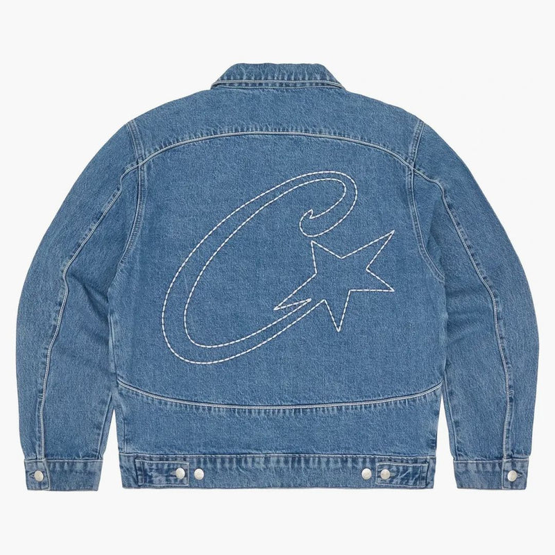 Corteiz C-star Denim Trucker Jacket Blue