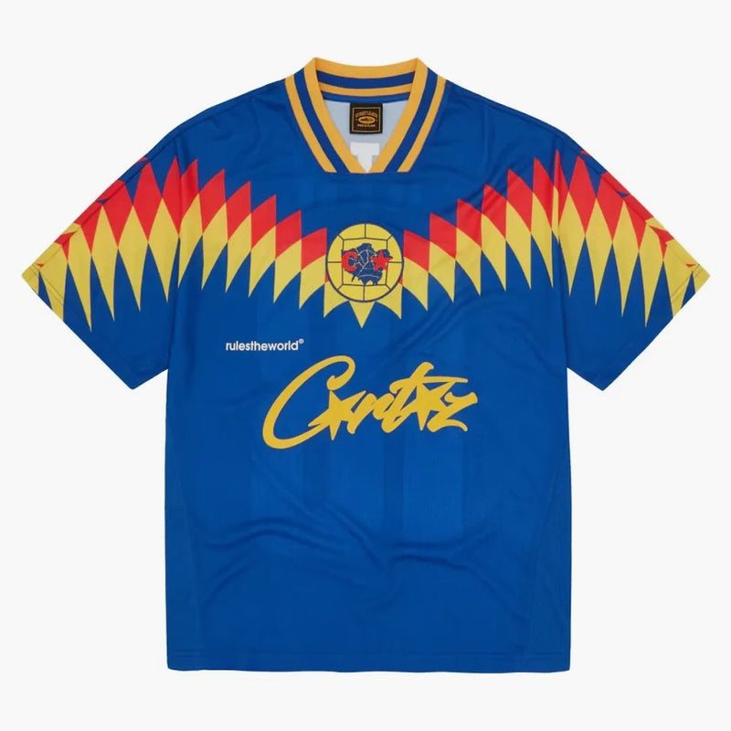 Corteiz Club Rtw Football Jersey Blue