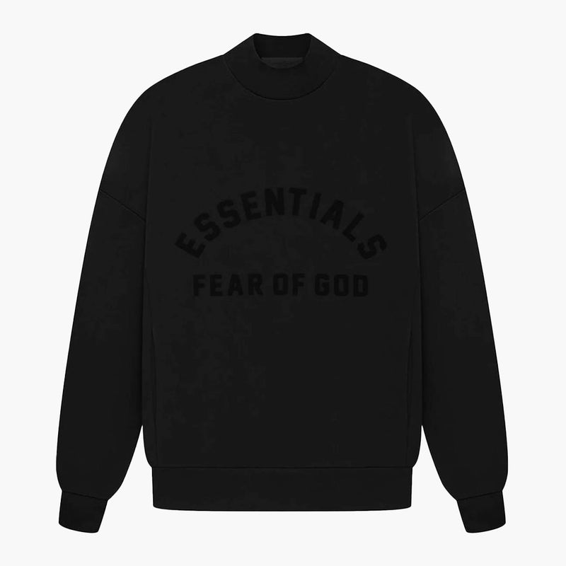 Fear of God Essentials Crewneck Jet Black (SS23)