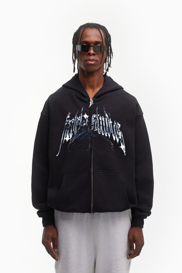 Favela Dark Night Black Hoodie