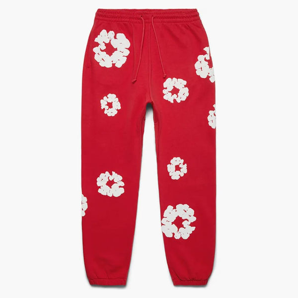 Denim Tears Cotton Wreath Sweatpant Red