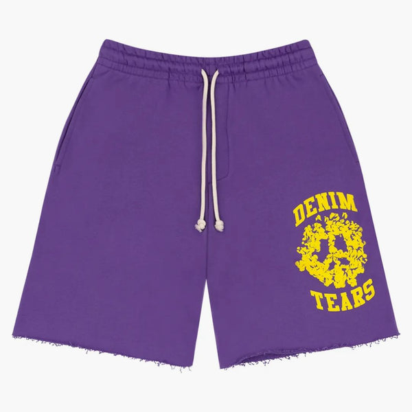 Denim Tears Denim University Sweat Shorts Purple