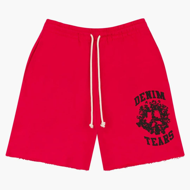 Denim Tears Denim University Sweat Shorts Red