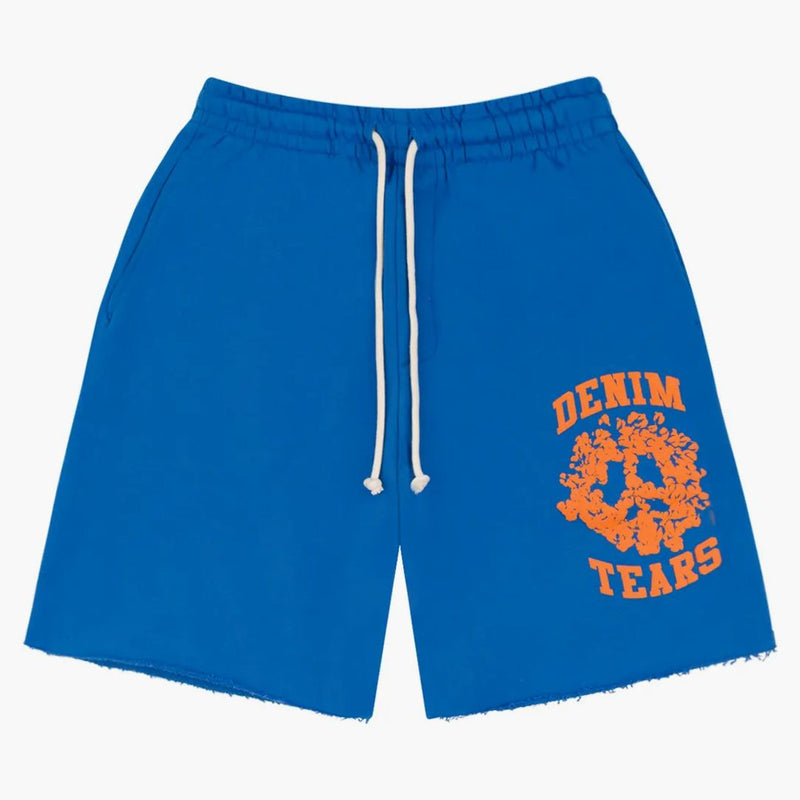 Denim Tears Denim University Sweat Shorts Royal Blue