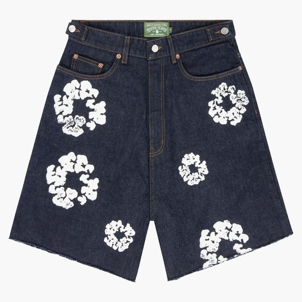 Denim Tears The Cotton Wreath Jean Short Selvedge