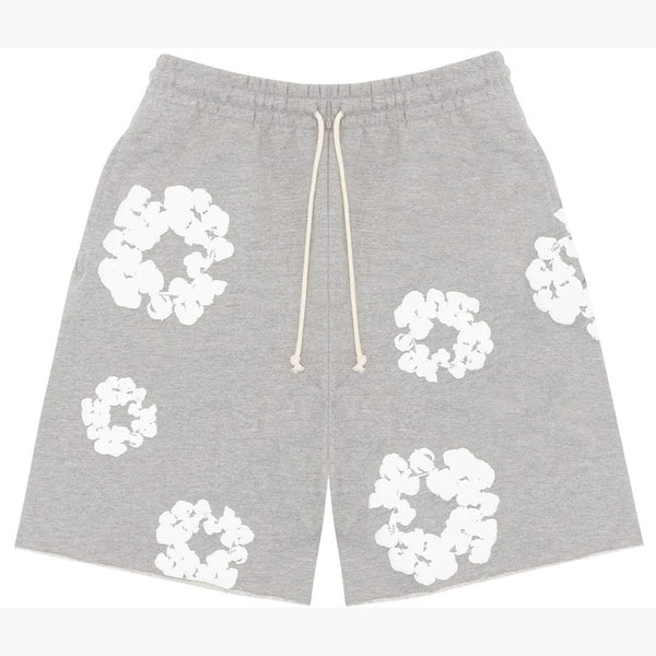 Denim Tears The Cotton Wreath Shorts Grey