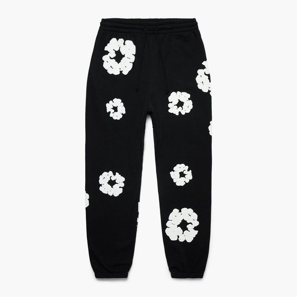 Denim Tears The Cotton Wreath Sweatpants Black