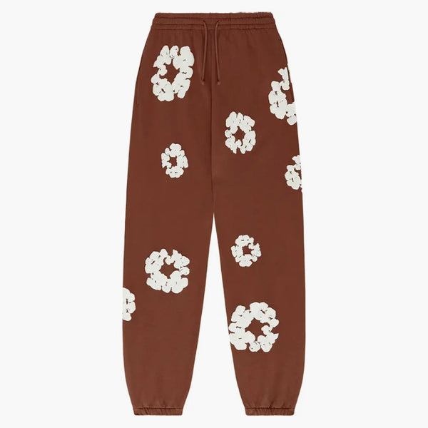 Denim Tears The Cotton Wreath Sweatpants Brown