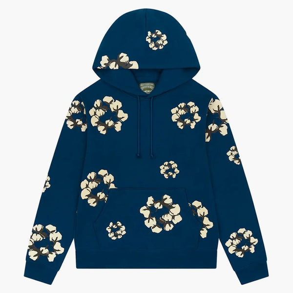 Denim Tears X Cpfm Cactus Tears Wreath Hoodie Navy