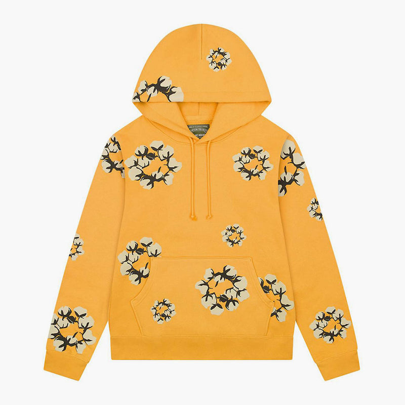 Denim Tears x CPFM Cactus Tears Wreath Hoodie Yellow