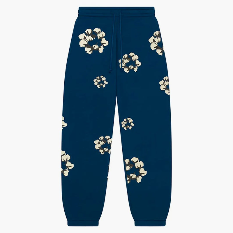 Denim Tears X Cpfm Cactus Tears Wreath Sweatpants Navy