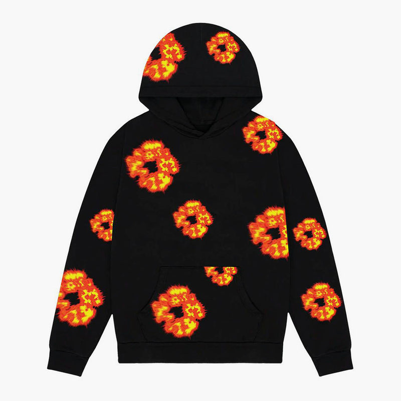 Denim Tears x Offset Wreath Hoodie Black