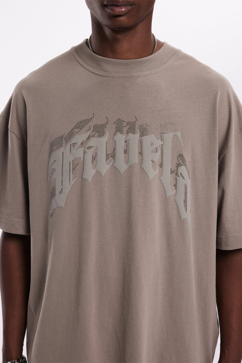 Favela Aves Rhinestone Cinder T-shirt