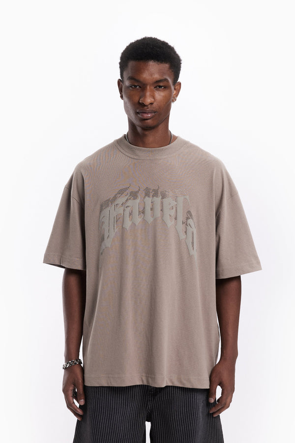 Favela Aves Rhinestone Cinder T-Shirt