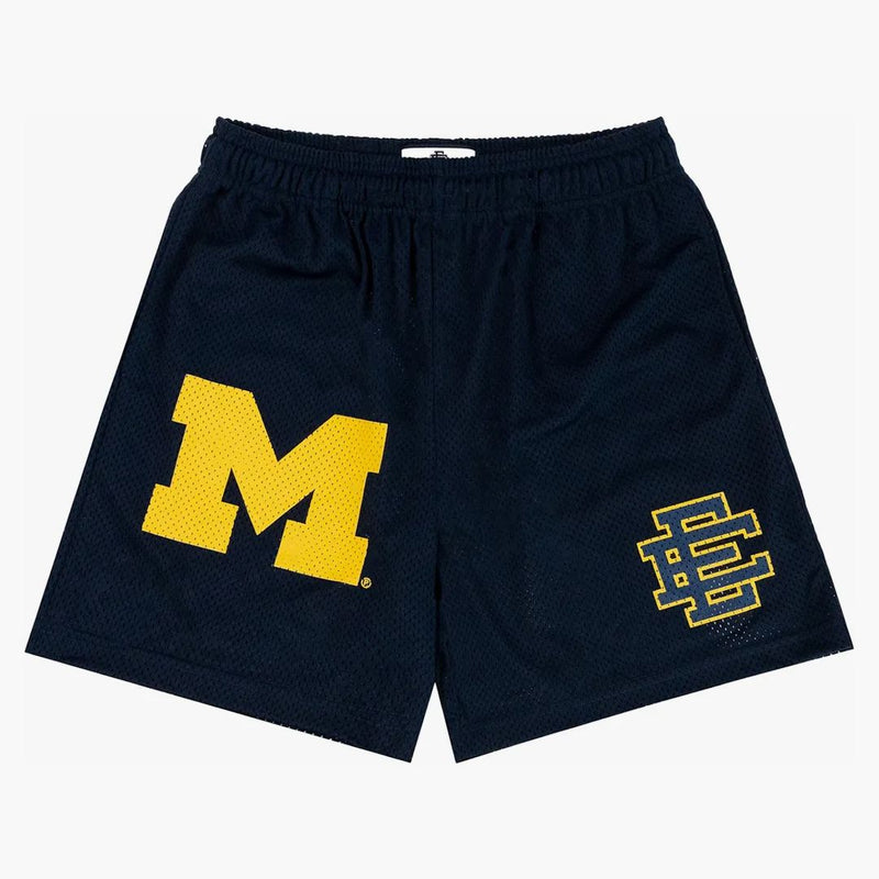 Eric Emanuel Ee Basic Michigan Short Blue/maize