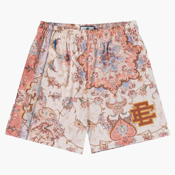 Eric Emanuel Ee Basic Rug Print Short White/pink