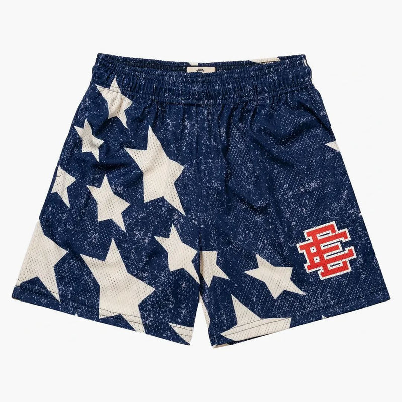 Eric Emanuel Ee Basic Short Denim Stars