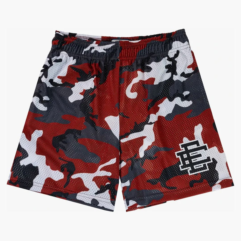 Eric Emanuel Ee Basic Short Maroon/black Camo