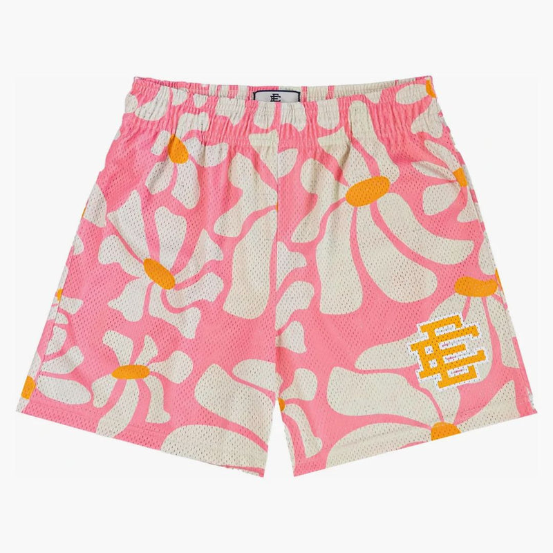 Eric Emanuel Ee Basic Short Pink Daisies/yellow