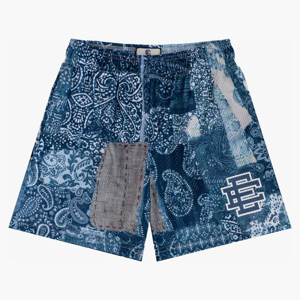 Eric Emanuel Ee Basic Short (ss24) Blue Paisley