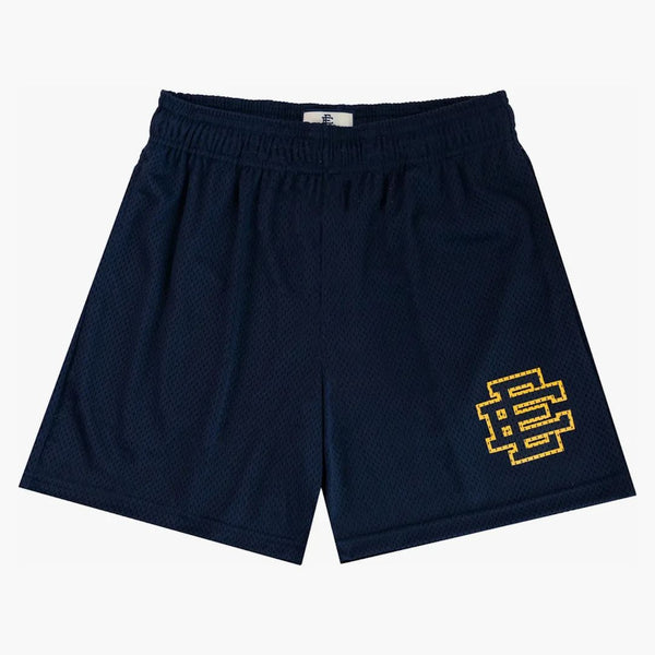 Eric Emanuel Ee Basic Short (ss24) Navy/yellow