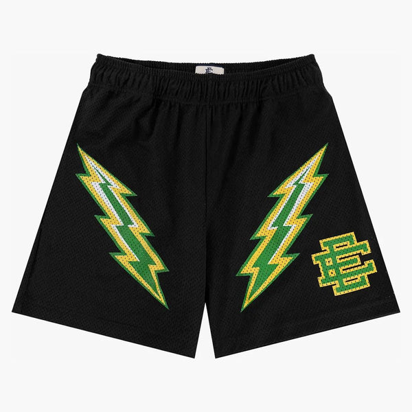 Eric Emanuel Ee Short Black/green Bolt