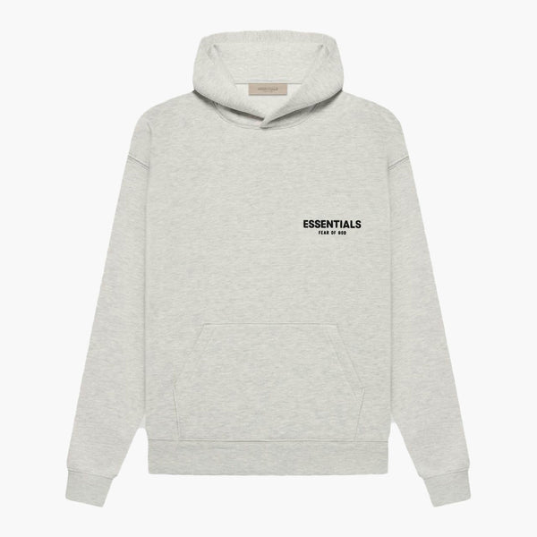 Fear of God Essentials Hoodie Light Oatmeal (SS22) front