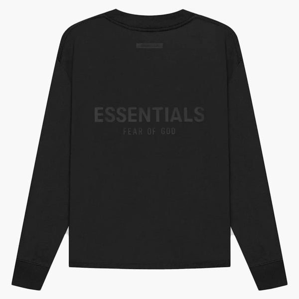 Fear Of God Essentials Long Sleeve T-shirt Black/stretch Limo