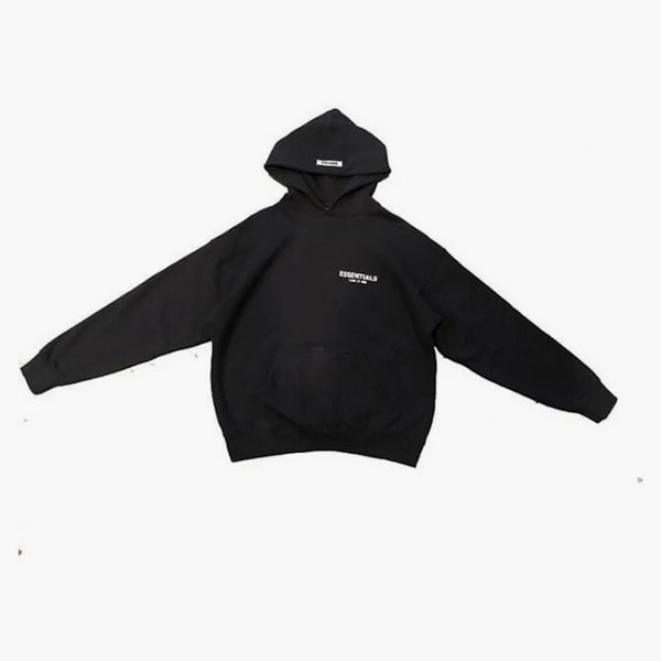 Fear Of God Essentials Photo Pullover Hoodie (fw19) Black