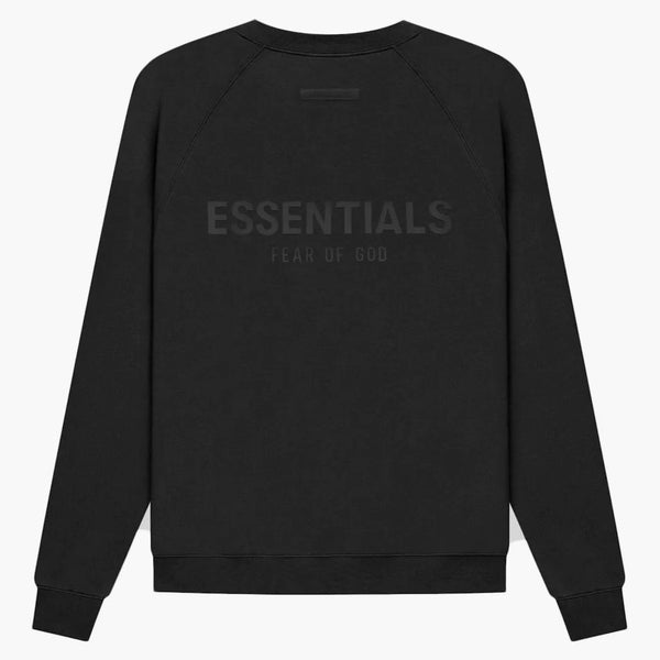 Fear Of God Essentials Pull-over Crewneck Black/stretch Limo