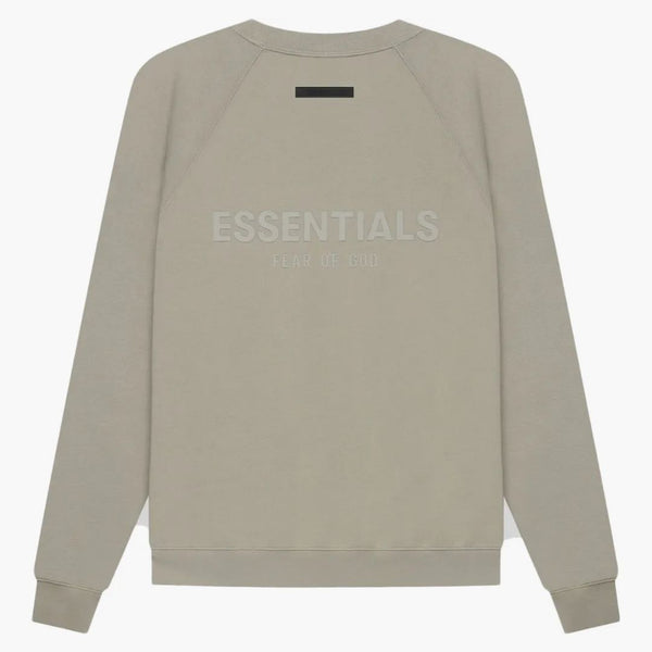 Fear Of God Essentials Pull-over Crewneck Moss/goat