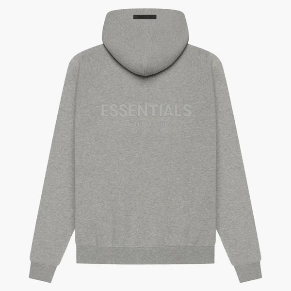 Fear Of God Essentials Pullover Hoodie Dark Heather Oatmeal