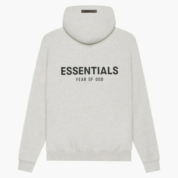 Fear Of God Essentials Pullover Hoodie Light Heather Oatmeal