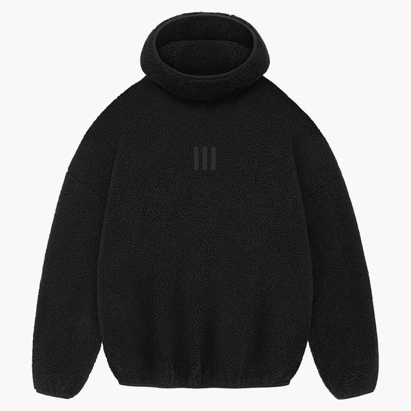 Fear Of God Athletics Polar Fleece Hike Hoodie Black