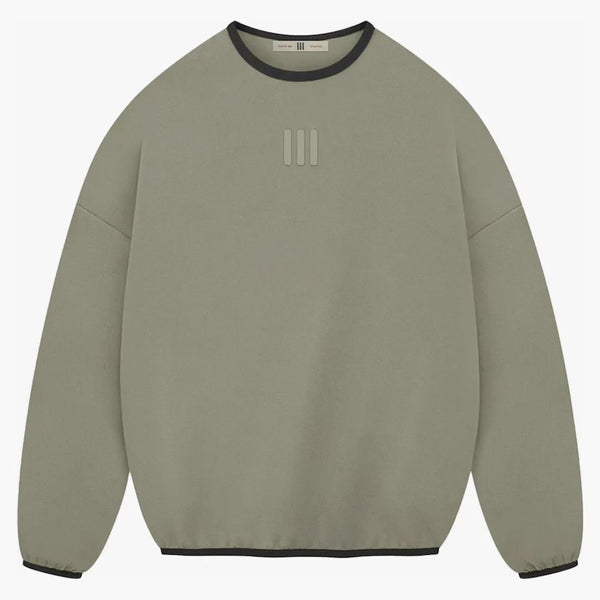 Fear Of God Athletics Suede Fleece Crewneck Clay