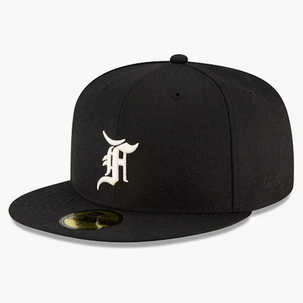 Fear Of God Essentials New Era 59fifty Fitted Hat (fw21) Black