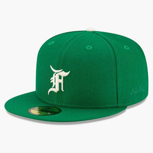 Fear Of God Essentials New Era 59fifty Fitted Hat (fw21) Kelly Green