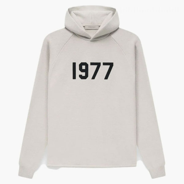 Fear Of God Essentials 1977 Knit Hoodie Wheat