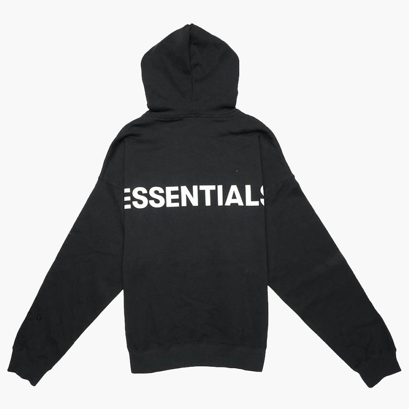 Fear of God Essentials 3M Refelctive Hoodie Black (FW19)