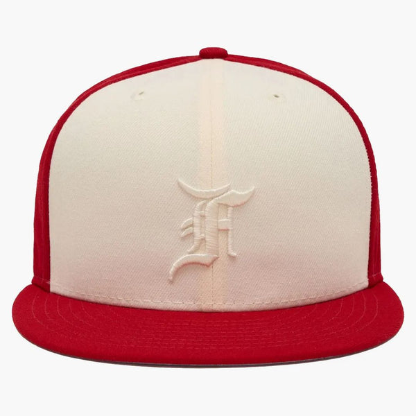 Fear Of God Essentials New Era 59fifty Fitted Hat Scarlet