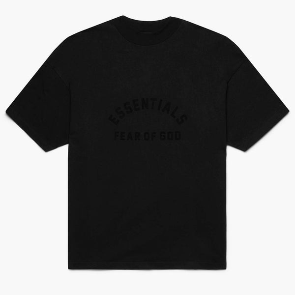 Fear of God Essentials Arch Logo Tee Jet Black