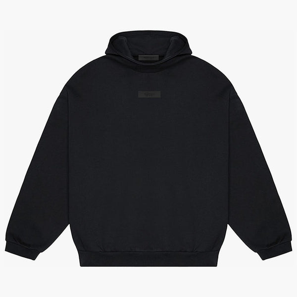 Fear of God Essentials Chest Logo Hoodie Jet Black/Jet Black