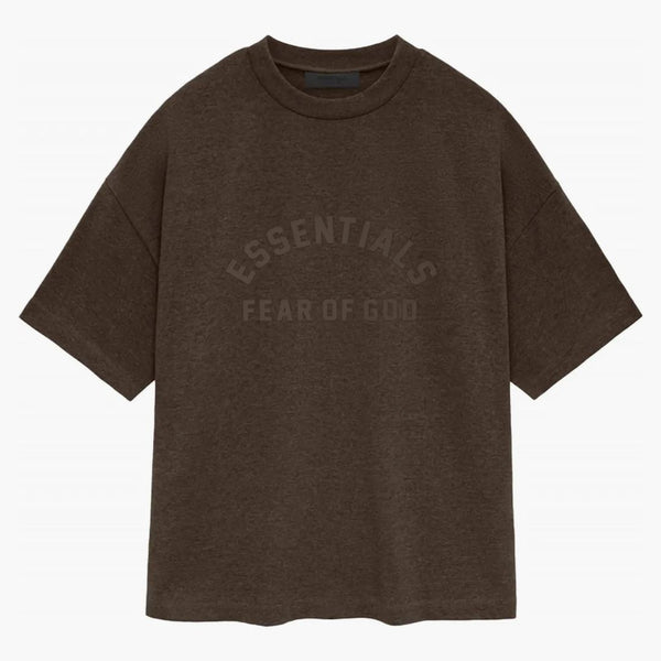 Fear Of God Essentials Core Collection Heavy S/s Tee Heather Wood