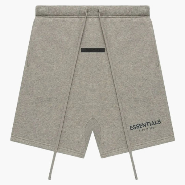 Fear Of God Essentials Core Collection Sweatshort Dark Heather Oatmeal