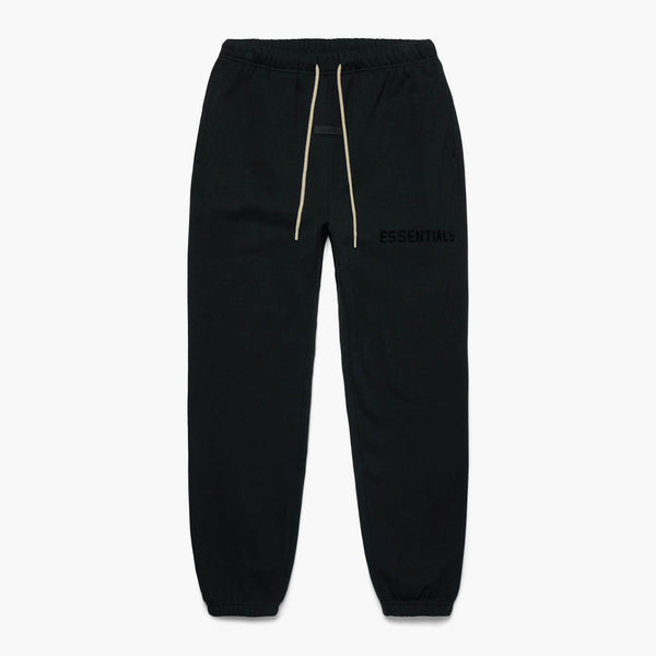 Fear of God Essentials Cream Drawstring Sweatpant Jet Black