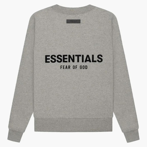 Fear Of God Essentials Crewneck (fw22) Dark Oatmeal